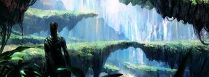 Anime picture 1200x446