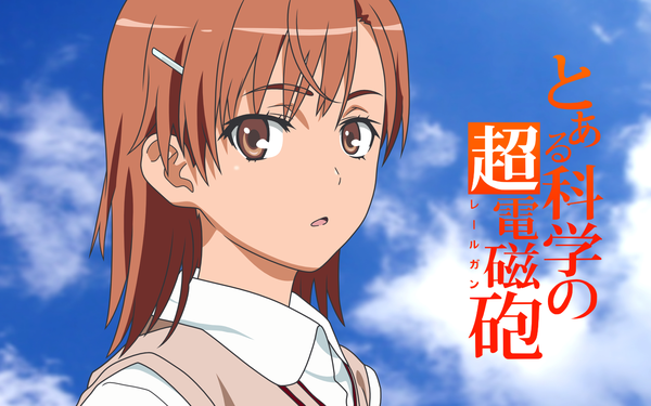 Anime picture 1920x1200 with to aru kagaku no railgun j.c. staff misaka mikoto single highres wide image sky close-up girl