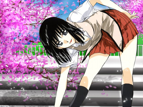 Anime picture 1600x1200 with school rumble suou mikoto tagme