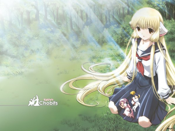 Anime picture 1024x768 with chobits chii sumomo kotoko tagme