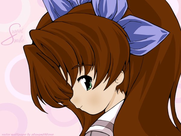 Anime picture 1600x1200 with ribbon (ribbons) tagme