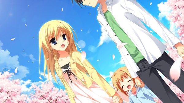 Anime picture 1280x720 with tenshinranman chitose sana muririn wide image