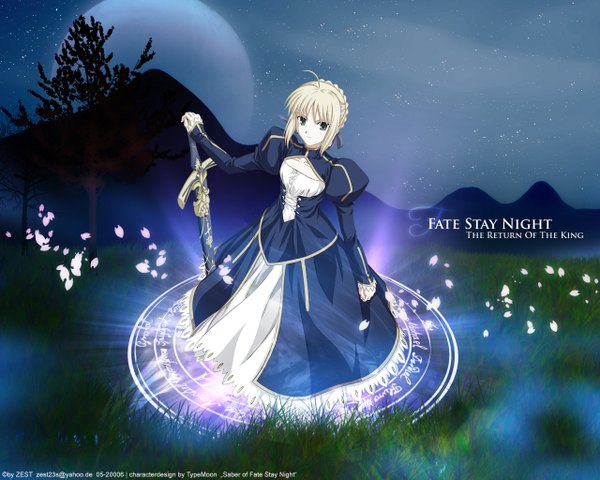 Anime picture 1280x1024 with fate (series) fate/stay night studio deen type-moon artoria pendragon (all) saber