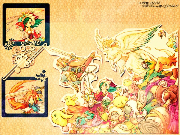 Anime picture 1024x768 with tagme children of mana