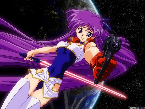 Anime picture 1600x1200 with dirty pair yuri (dirty pair) tagme