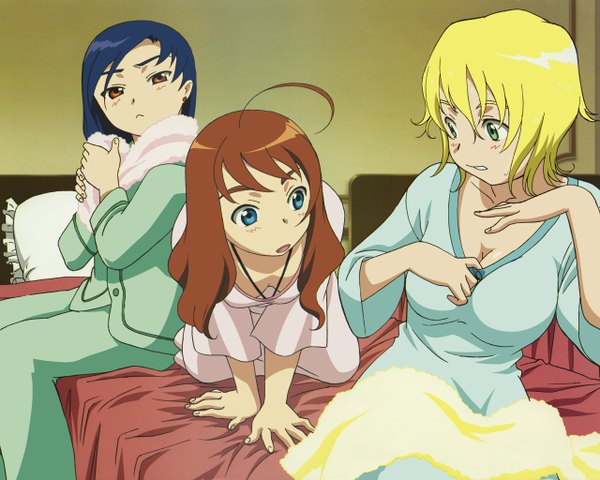Anime picture 1280x1024 with mai-otome sunrise (studio) arika yumemiya nina wong erstin ho