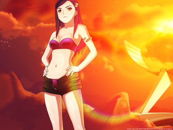 Anime picture 1600x1200 with mai hime sunrise (studio) kuga natsuki tagme