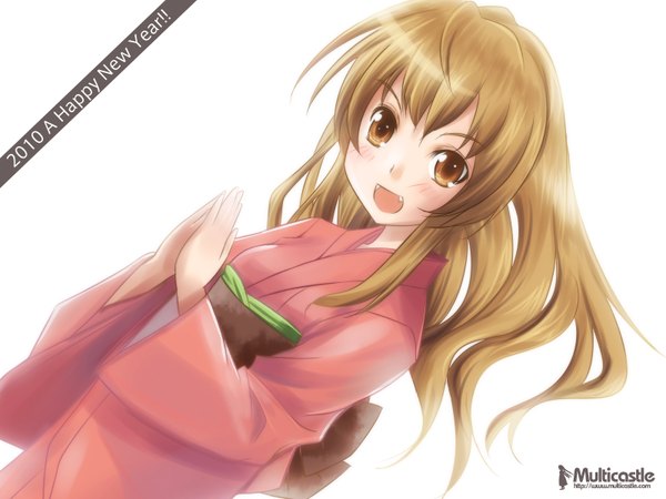 Anime picture 1600x1200 with toradora j.c. staff aisaka taiga japanese clothes kimono