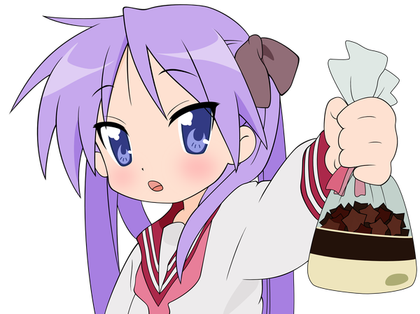 Anime picture 2390x1790 with lucky star kyoto animation hiiragi kagami highres transparent background girl