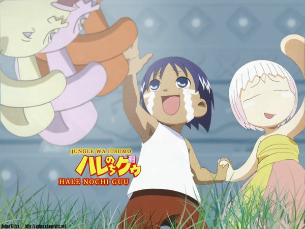 Anime picture 1024x768 with jungle wa itsumo hale nochi guu guu tagme