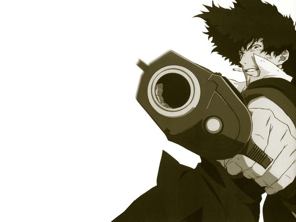 Anime picture 1024x768 with cowboy bebop sunrise (studio) spike spiegel boy tagme