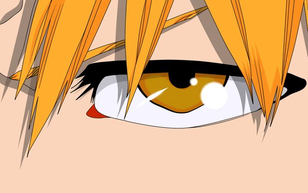 Anime picture 1129x708 with bleach studio pierrot kurosaki ichigo flowerinhell single short hair orange hair orange eyes boy