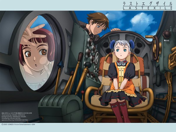 Anime picture 1024x768 with last exile gonzo tagme
