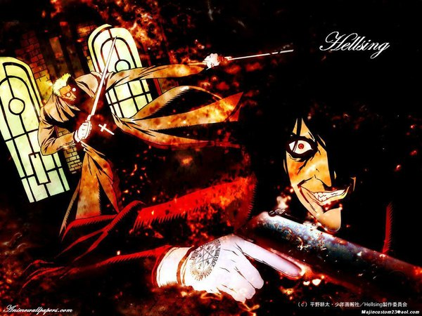 Anime picture 1024x768 with hellsing alucard (hellsing) tagme