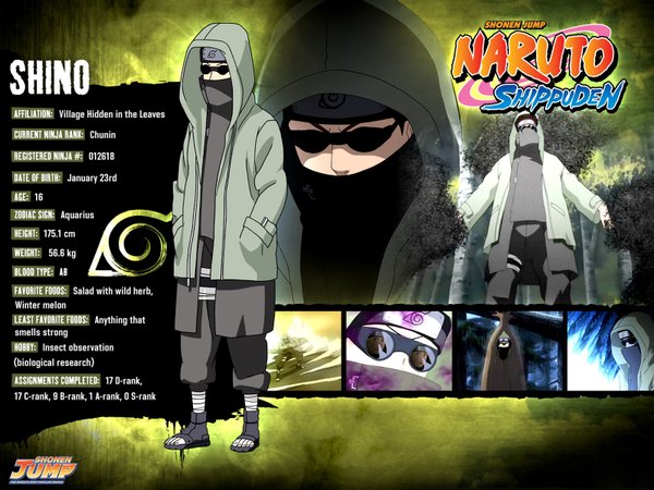 Anime picture 1600x1200 with naruto studio pierrot naruto (series) aburame shino single inscription boy glasses hood insect bandana