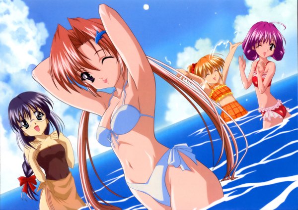 Anime picture 2401x1700 with sister princess zexcs highres light erotic tagme