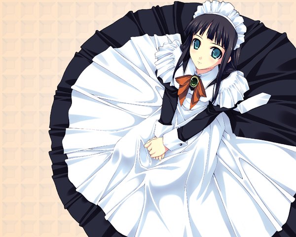 Anime picture 1280x1024 with murakami suigun maid dress tagme