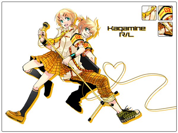 Anime picture 1080x810 with vocaloid kagamine rin kagamine len girl tagme