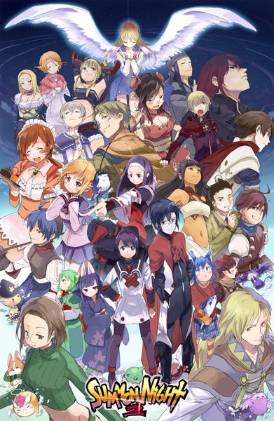 Аниме картинка 1304x2000 с summon night summon night 2 tagme (character) toris (summon night) hasaha (summon night) yuel (summon night) morlin (summon night) resi (summon night) paffel (summon night) nesty bask (summon night) amer (summon night) lu afrarn (summon night) forte (summon night) keina (summon night) mei-mei (summon night) minis mahn (summon night) le-o-ld (summon night) bulrell (summon night) ume (plumblossom) длинные волосы