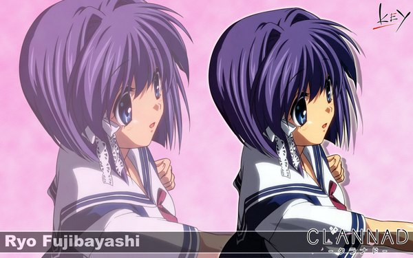 Anime picture 1920x1200 with clannad key (studio) fujibayashi ryou highres wide image