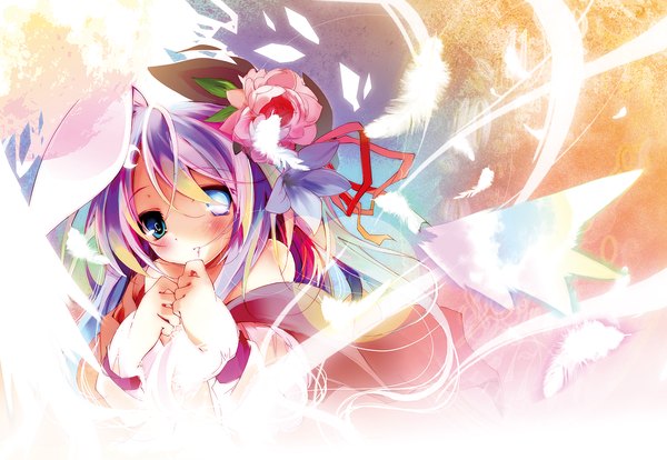 Anime picture 1600x1104 with touhou reisen udongein inaba bunny ears bunny girl girl