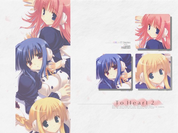 Anime picture 1600x1200 with to heart 2 leaf (studio) kouno harumi ilfa silfa (to heart)