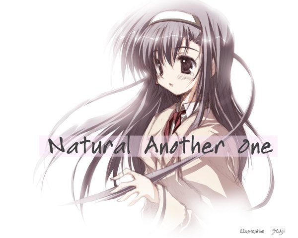 Anime picture 1280x1024 with natural another one 2nd belladonna soft beauty tagme natural kogawa minao
