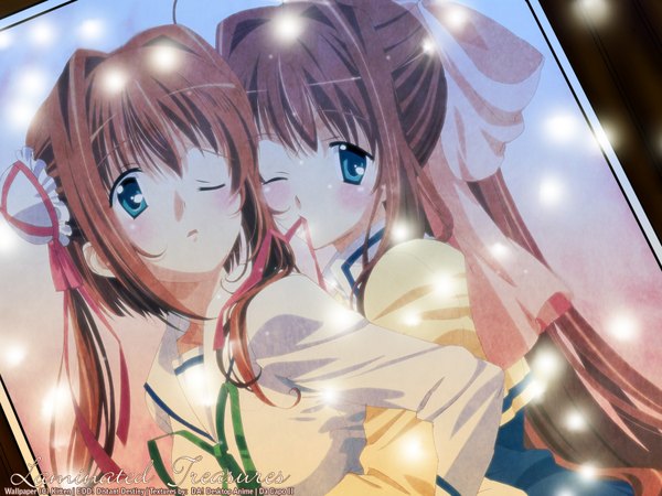 Anime picture 1600x1200 with da capo multiple girls girl 2 girls tagme
