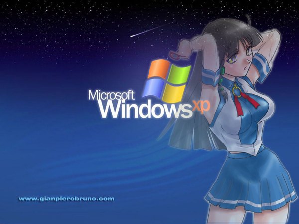 Anime picture 1280x960 with os-tan windows (operating system) xp-tan (saseko) tagme