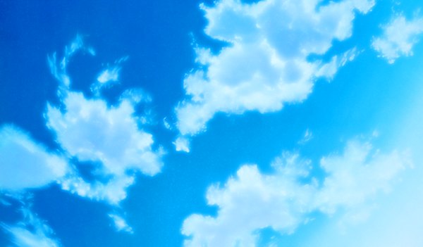Anime picture 1024x600 with imouto paradise! wide image game cg sky cloud (clouds)