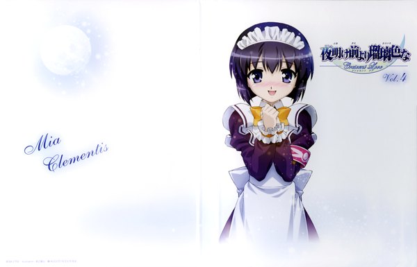 Anime picture 4000x2571 with yoake mae yori ruri iro na august soft mia clementis highres maid tagme