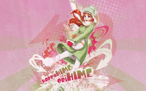 Anime picture 1920x1200 with bleach studio pierrot inoue orihime highres wide image