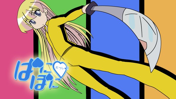 Anime picture 1600x901 with pani poni dash! kill bill rebecca miyamoto wide image cosplay parody
