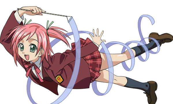 Anime picture 7040x4250 with mahou sensei negima! sasaki makie highres wide image full body transparent background vector