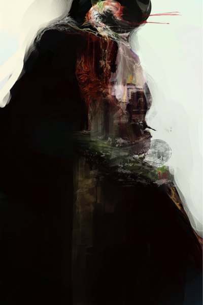 Anime picture 3442x5163 with original hatamoti (pixiv) tall image highres absurdres abstract