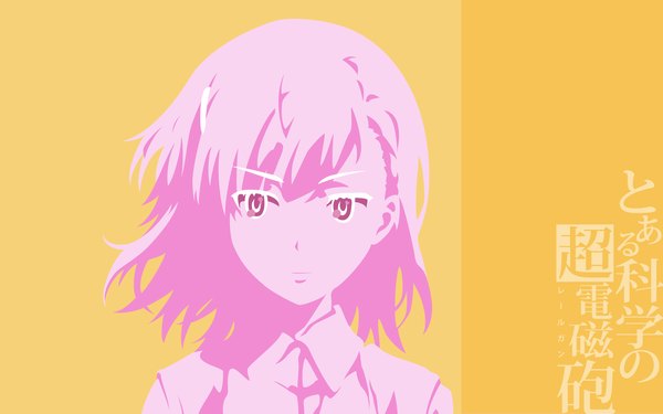 Anime picture 1920x1200 with to aru kagaku no railgun j.c. staff misaka mikoto single highres wide image multicolored girl