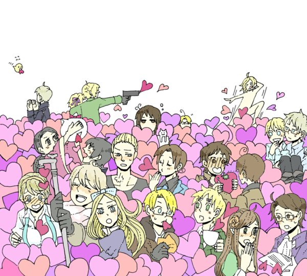 Anime picture 1056x950 with axis powers hetalia studio deen united kingdom (hetalia) japan (hetalia) america (hetalia) russia (hetalia) prussia (hetalia) china (hetalia) germany (hetalia) north italy (hetalia) france (hetalia) spain (hetalia) belarus (hetalia) austria (hetalia) hungary (hetalia) canada (hetalia) liechtenstein (hetalia) ukraine (hetalia) sweden (hetalia) greece (hetalia)