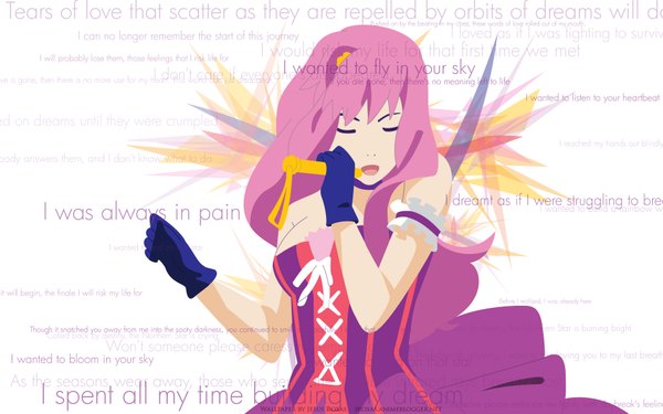 Anime picture 1920x1200 with macross macross frontier sheryl nome highres wide image microphone