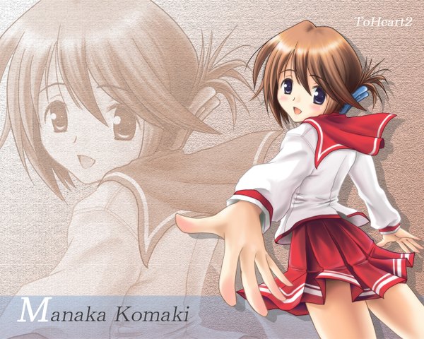 Anime picture 1280x1024 with to heart 2 leaf (studio) komaki manaka tagme