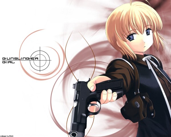 Anime picture 1280x1024 with gunslinger girl madhouse rico gun tagme