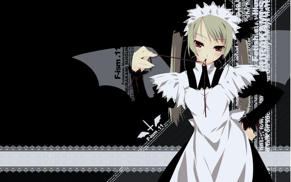 Anime picture 1440x900 with murakami suigun wide image maid tagme