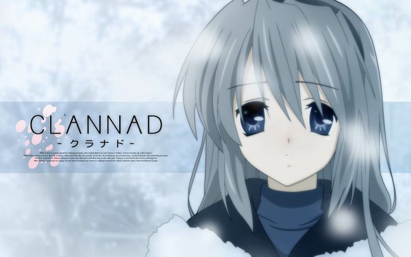 Anime picture 1440x900 with clannad key (studio) sakagami tomoyo wide image