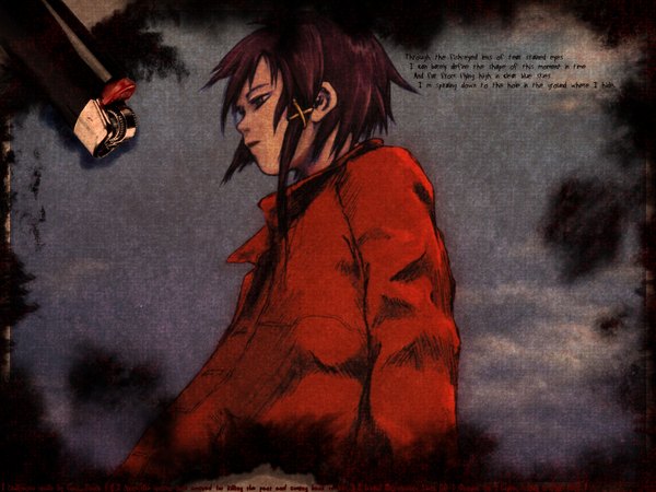 Anime picture 1600x1200 with serial experiments lain iwakura lain tagme