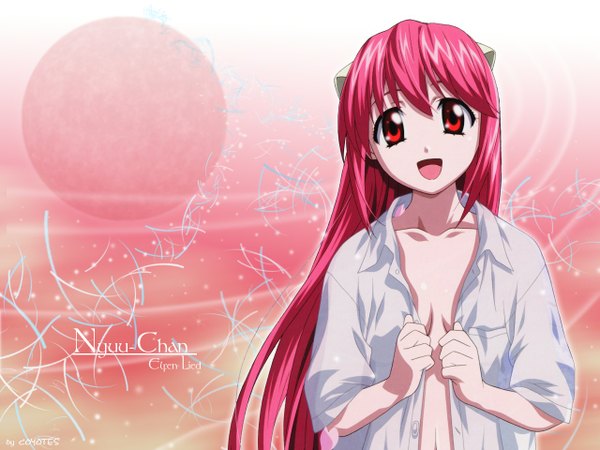 Anime picture 1280x960 with elfen lied arms corporation lucy light erotic tagme