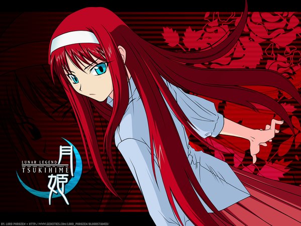 Anime picture 1024x768 with shingetsutan tsukihime type-moon toono akiha tagme