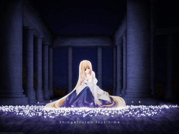 Anime picture 1600x1200 with shingetsutan tsukihime type-moon arcueid brunestud tagme