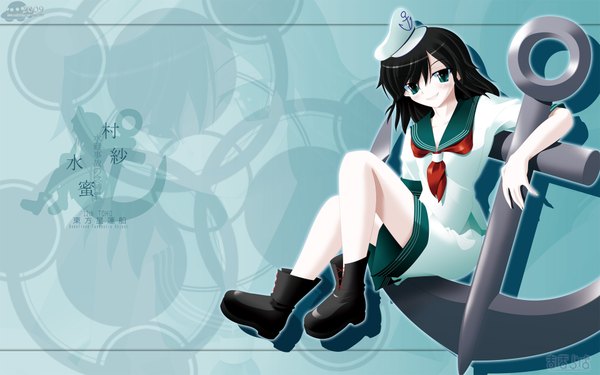 Anime picture 1920x1200 with touhou murasa minamitsu side b highres wide image wallpaper girl