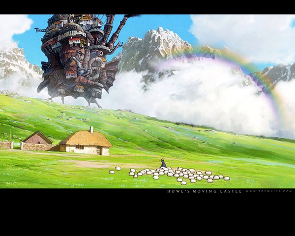 Anime picture 1280x1024 with howl's moving castle studio ghibli tagme