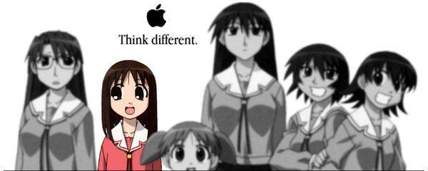 イラスト 2560x1024 と あずまんが大王 macintosh j.c. staff 春日歩 美浜 ちよ 滝野 智 榊さん 神楽(あずまんが大王) 水原 highres wide image dualscreen 女の子