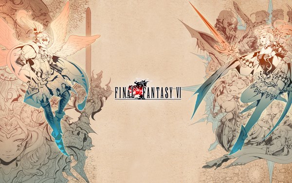 Anime picture 1920x1200 with final fantasy final fantasy vi square enix highres wide image
